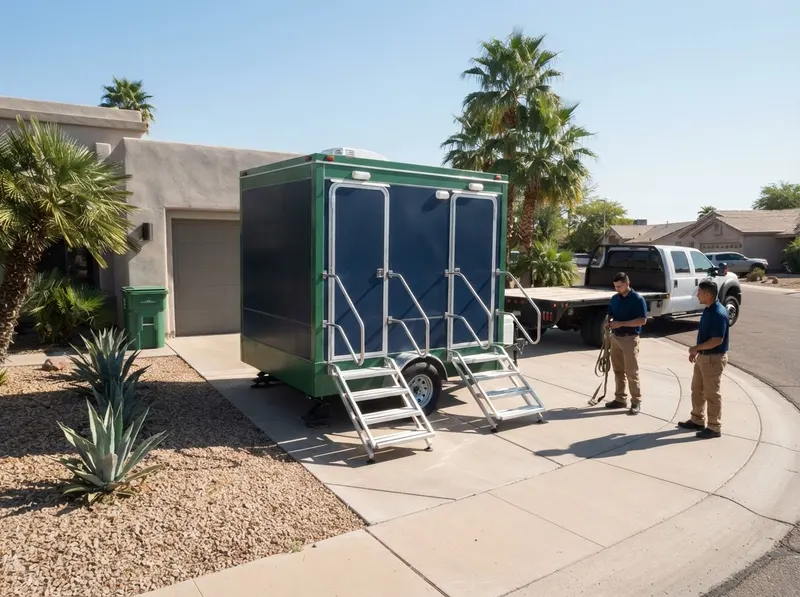 VIP Luxury Restroom Trailers in Phoenix, AZ